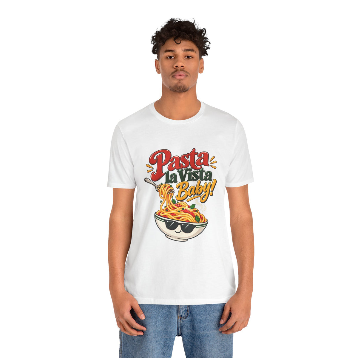 Pasta la Vista Baby! Funny Foodie Italian T-Shirt