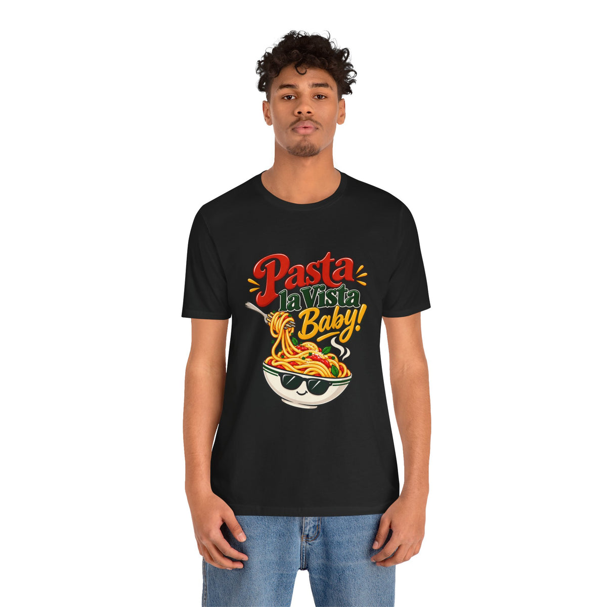 Pasta la Vista Baby! Funny Foodie Italian T-Shirt
